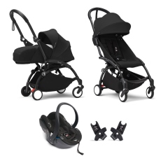 Passeggino Trio Stokke Trio YOYO3 collezione 2024 Nero