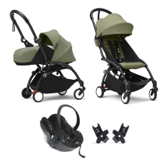 Passeggino Trio Stokke Trio YOYO3 collezione 2024 Verde Oliva