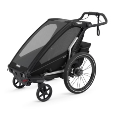 Passeggino Quattro Ruote Thule Chariot Sport collezione 2023 Midnight Black on Black