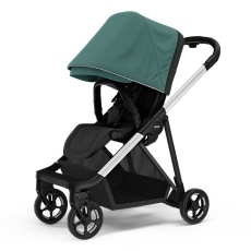 Passeggino Quattro Ruote Thule Shine collezione 2023 Aluminum Mallard Green
