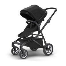 Passeggino Quattro Ruote Thule Sleek collezione 2019 Black on Black