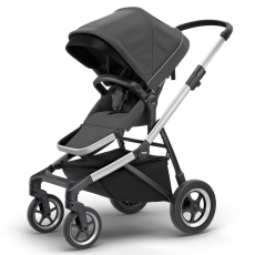 Passeggino Quattro Ruote Thule Sleek collezione 2023 Aluminum Shadow Gray