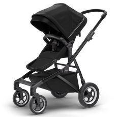 Passeggino Quattro Ruote Thule Sleek collezione 2023 Midnight Black on Black