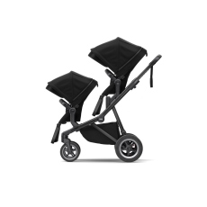 Passeggino Gemellare Thule Sleek gemellare collezione 2019 Midnight Black