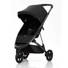 Passeggino Tre Ruote Thule Spring collezione 2020 Midnight Black