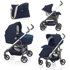 Passeggino Trio Inglesina Trilogy System Quattro telaio City Bianco collezione 2013 Marina