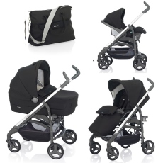 Passeggino Trio Inglesina Trilogy System Quattro telaio City Bianco collezione 2013 Vinile