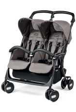 Passeggino Gemellare Peg Perego Aria Shopper Twin collezione 2016 Mod Beige