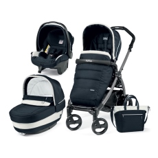 Passeggino Trio Peg Perego Book 51 Elite Modular collezione 2018 Luxe Blue