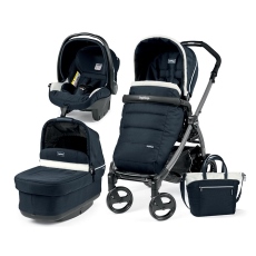 Passeggino Trio Peg Perego Book 51 Pop-Up Modular collezione 2018 Luxe Blue