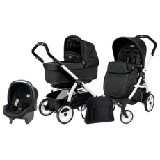 Passeggino Trio Peg Perego Book 51 Pop-Up Modular collezione 2016 Onyx