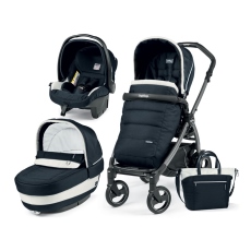 Passeggino Trio Peg Perego Book 51 S Elite Modular collezione 2018 Luxe Blue