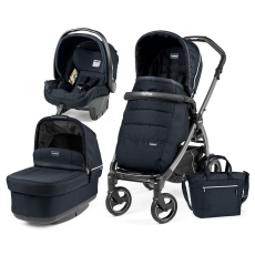 Passeggino Trio Peg Perego Book 51 S Pop-Up Modular collezione 2018 Luxe Bluenight