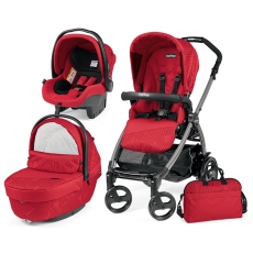 Passeggino Trio Peg Perego Book 51 XL Modular collezione 2018 Geo Red