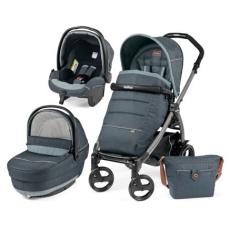 Passeggino Trio Peg Perego Book 51 XL Modular collezione 2016 Blue Denim
