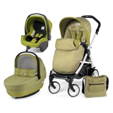 Passeggino Trio Peg Perego Book 51 XL Modular collezione 2016 Green Tea