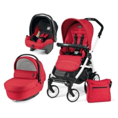 Passeggino Trio Peg Perego Book 51 XL Sportivo Modular collezione 2016 Mod Red