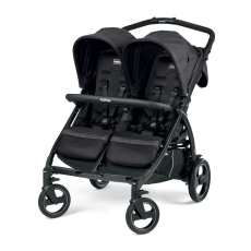 Passeggino Gemellare Peg Perego Book for Two collezione 2018 Onyx