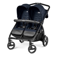 Passeggino Gemellare Peg Perego Book for Two collezione 2016 Mod Navy
