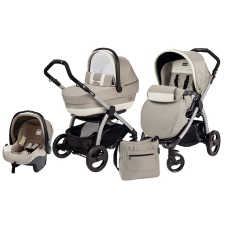 Passeggino Trio Peg Perego Book Plus Completo Modular collezione 2014 Avana