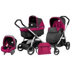 Passeggino Trio Peg Perego Book Plus Pop-Up Modular collezione 2016 Fleur