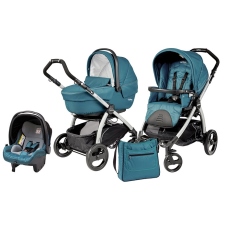 Passeggino Trio Peg Perego Book Plus Sportivo Modular collezione 2014 Oceano