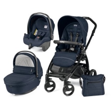 Passeggino Trio Peg Perego Book Plus Xl Sportivo Modular collezione 2016 Mod Navy