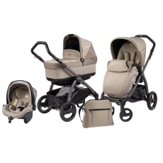 Passeggino Trio Peg Perego Book Pop-up 51 Modular collezione 2014 Cream