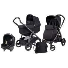 Passeggino Trio Peg Perego Book Pop-up 51 Modular collezione 2014 Onyx