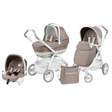 Passeggino Trio Peg Perego Book Pure Modular collezione 2016 Avana