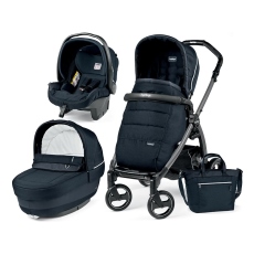 Passeggino Trio Peg Perego Book S Elite Modular collezione 2018 Luxe Bluenight
