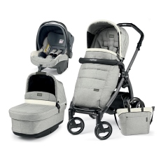 Passeggino Trio Peg Perego Book S Pop-Up Modular collezione 2018 Luxe Opal