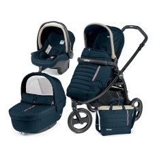 Passeggino Trio Peg Perego Book Scout Elite Modular collezione 2018 Breeze Blue