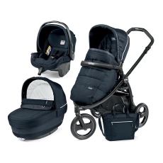 Passeggino Trio Peg Perego Book Scout Elite Modular collezione 2018 Luxe Bluenight