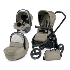 Passeggino Trio Peg Perego Book Scout XL Modular collezione 2018 Geo Beige