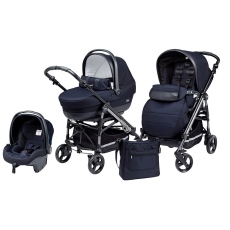 Passeggino Trio Peg Perego Switch Easy Drive Completo Modular collezione 2014 Eclipse