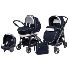 Passeggino Trio Peg Perego Switch Easy Drive Completo Modular collezione 2014 Luna