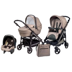 Passeggino Trio Peg Perego Switch Easy Drive Sportivo Modular collezione 2014 Geo