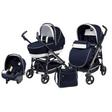 Passeggino Trio Peg Perego Switch Four Completo Modular collezione 2014 Luna