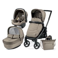 Passeggino Trio Peg Perego Team Elite Modular collezione 2018 Cream