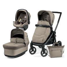 Passeggino Trio Peg Perego Team Pop-Up Modular collezione 2018 Cream
