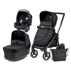 Passeggino Trio Peg Perego Team Pop-Up Modular collezione 2018 Onyx