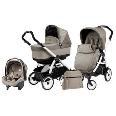 Passeggino Trio Peg Perego Book Pop-up 51 Modular collezione 2015 Cream