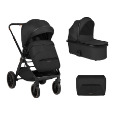 Passeggino Duo KikkaBoo Tiffany collezione 2025 Black