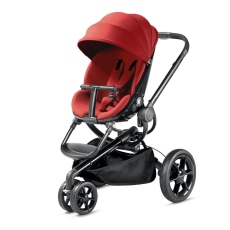 Passeggino Tre Ruote Quinny Moodd collezione 2014 Red Rumour (con telaio nero)