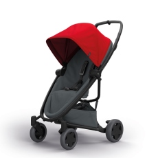 Passeggino Quattro Ruote Quinny Zapp Flex Plus collezione 2017 Red on Graphite