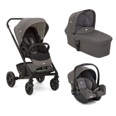 Passeggino Trio Joie Chrome Trio collezione 2022 Foggy Grey