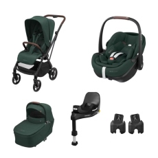 Passeggino Trio Maxi-Cosi Trio Leona2 collezione 2025 Twillic Green