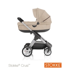 Passeggino Duo Stokke Crusi Duo collezione 2014 Beige Melange