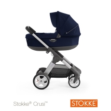 Passeggino Duo Stokke Crusi Duo collezione 2014 Deep Blue